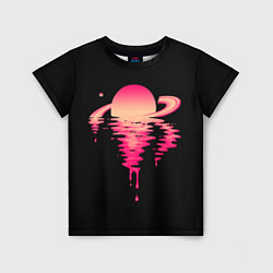 Детская футболка Отражение Сатурна