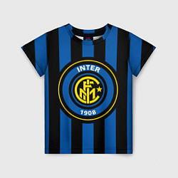 Футболка детская Inter FC 1908, цвет: 3D-принт