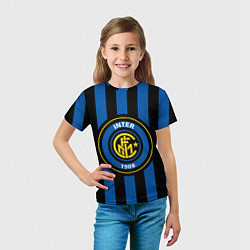Футболка детская Inter FC 1908, цвет: 3D-принт — фото 2