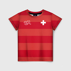 Детская футболка Сборная Швейцарии по футболу
