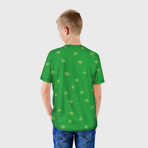 Детская футболка Ирландия / 3D-принт – фото 4