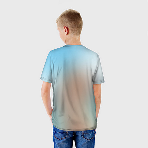 Детская футболка Lux Beach / 3D-принт – фото 4