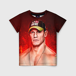 Детская футболка John Cena: Flame