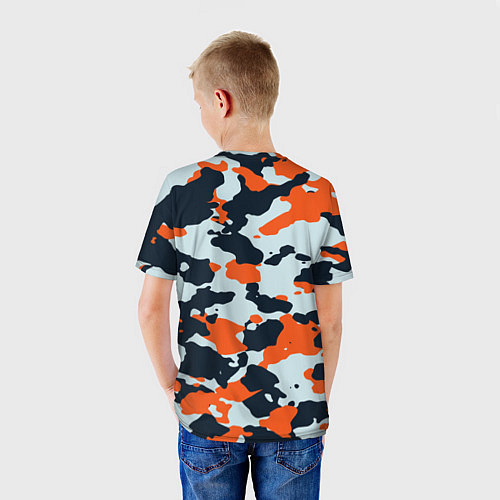Детская футболка CS:GO Asiimov Camouflage / 3D-принт – фото 4