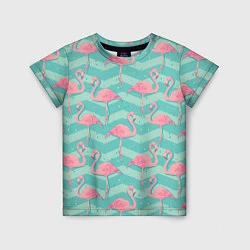 Детская футболка Flamingo Pattern