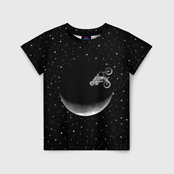 Детская футболка Астронавт байкер