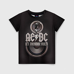 Футболка детская AC/DC: Let there be rock, цвет: 3D-принт