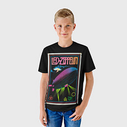 Футболка детская Led Zeppelin: Angel Poster, цвет: 3D-принт — фото 2