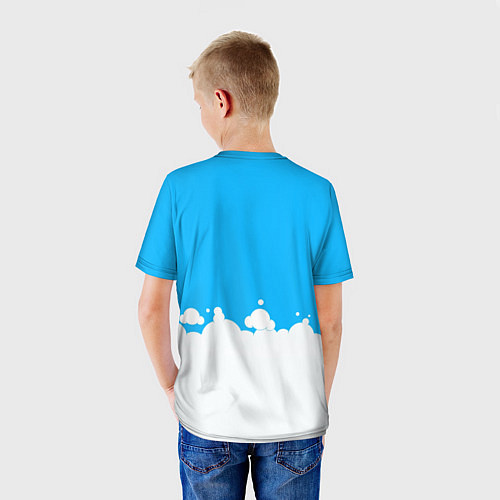 Детская футболка ВКС России / 3D-принт – фото 4