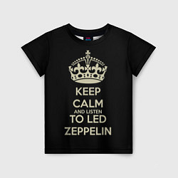 Детская футболка Keep Calm & Led Zeppelin