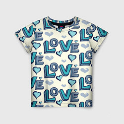 Детская футболка Love Pattern
