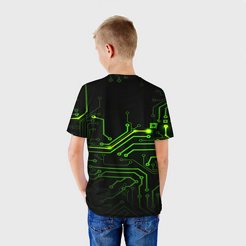 Детская футболка Tehnology / 3D-принт – фото 4