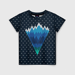 Детская футболка Геометрические горы