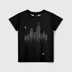 Детская футболка Ночной город