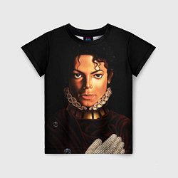 Детская футболка Король Майкл Джексон