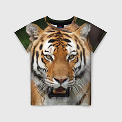 Детская футболка Рык тигра