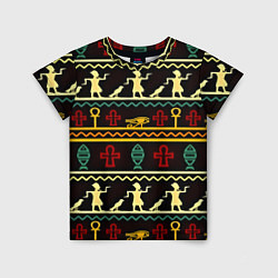 Детская футболка Египетский узор