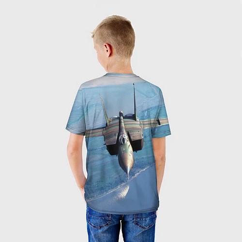 Детская футболка МиГ-31 / 3D-принт – фото 4