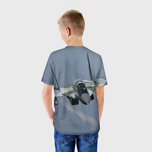 Детская футболка MiG-29SMT / 3D-принт – фото 4