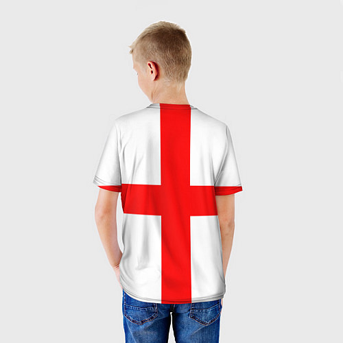 Детская футболка Manchester Utd: England / 3D-принт – фото 4