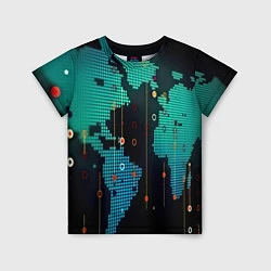 Детская футболка Digital world