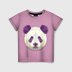Детская футболка Геометрическая панда