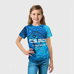 Футболка детская CS:GO Cold Hyper Beast, цвет: 3D-принт — фото 2