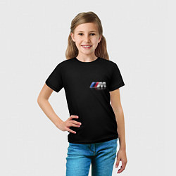 Футболка детская BMW motorsport, цвет: 3D-принт — фото 2