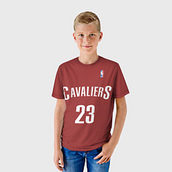 Футболка детская Cavaliers Cleveland 23: Red, цвет: 3D-принт — фото 2