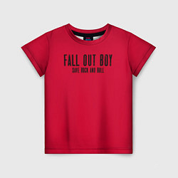Детская футболка Fall out boy: Save Rock