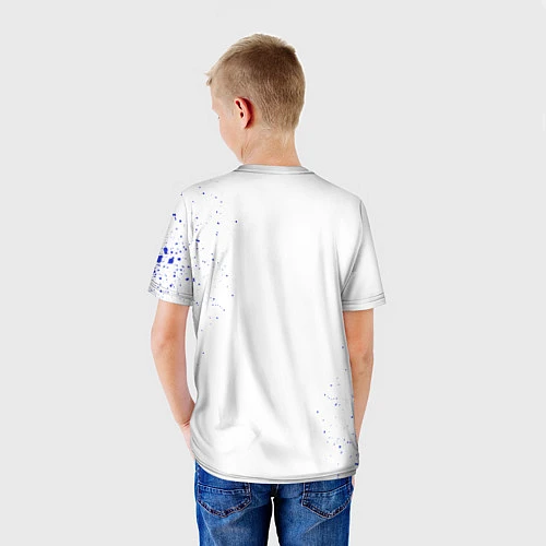 Детская футболка SK Gaming: White collection / 3D-принт – фото 4