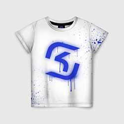 Детская футболка SK Gaming: White collection