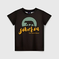 Детская футболка Siberia: Land of Bears