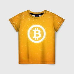 Детская футболка Bitcoin Orange