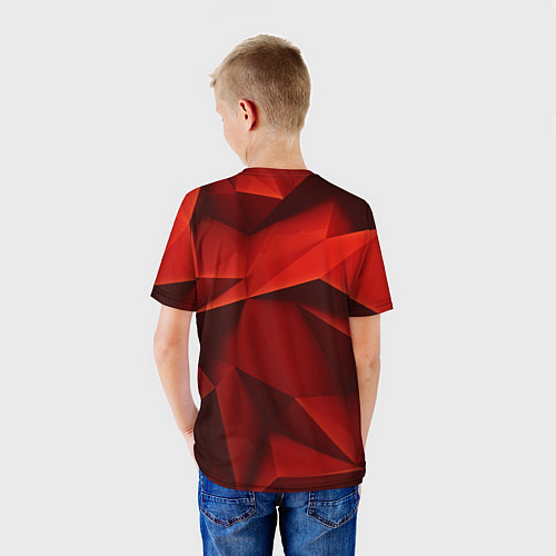 Детская футболка Грани геометрии / 3D-принт – фото 4