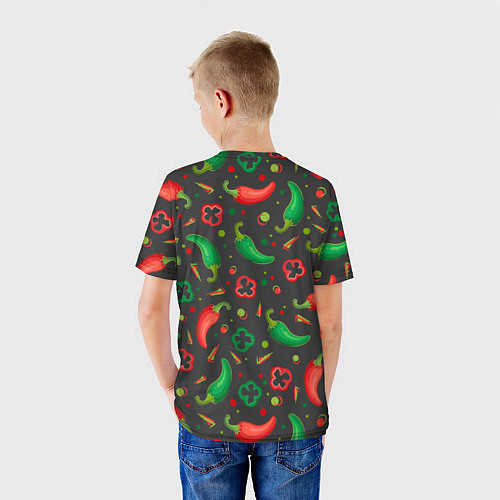 Детская футболка Перчики / 3D-принт – фото 4