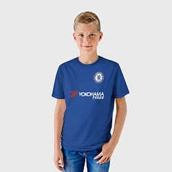 Футболка детская Chelsea FC: Form 2018, цвет: 3D-принт — фото 2