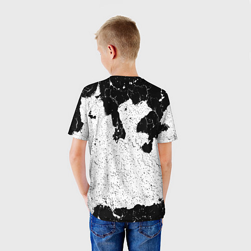Детская футболка Панда авиатор / 3D-принт – фото 4