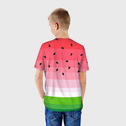Детская футболка Арбузик / 3D-принт – фото 4