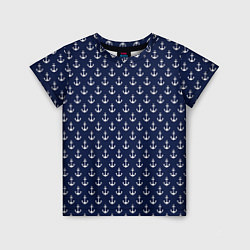 Детская футболка Морские якоря