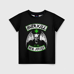 Детская футболка Overkill: New Jersey