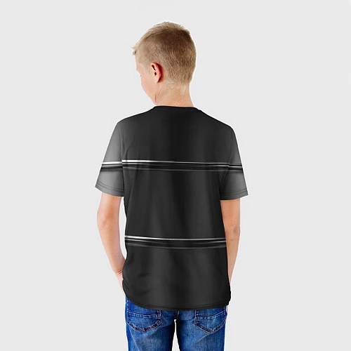 Детская футболка Oil / 3D-принт – фото 4