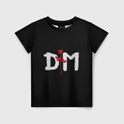 Детская футболка DM: Rose