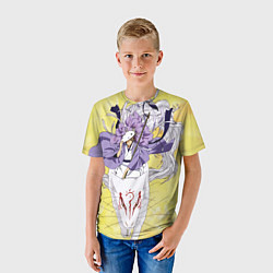 Футболка детская Тетрадь дружбы Нацумэ, цвет: 3D-принт — фото 2