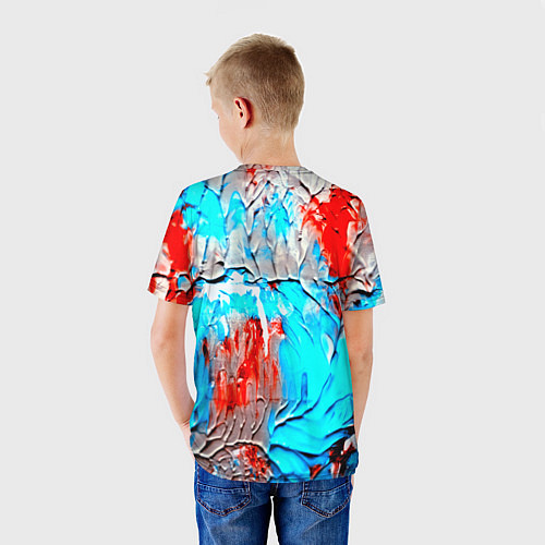 Детская футболка Буйство красок / 3D-принт – фото 4