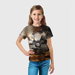Футболка детская STALKER: Nuclear, цвет: 3D-принт — фото 2