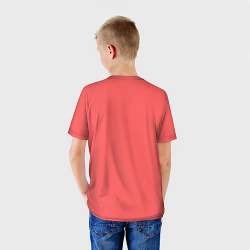 Детская футболка Эмодзи / Смайл / 3D-принт – фото 4