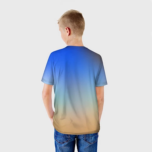 Детская футболка Остров / 3D-принт – фото 4