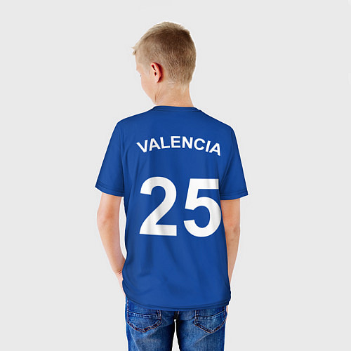 Детская футболка Man UTD: Antonio Valencia / 3D-принт – фото 4