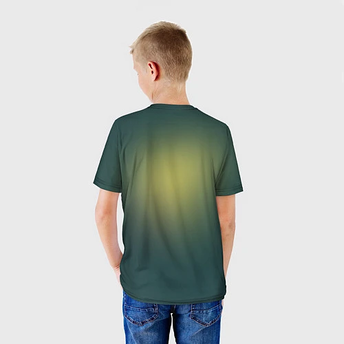 Детская футболка Destiny: Yellow Symbol / 3D-принт – фото 4